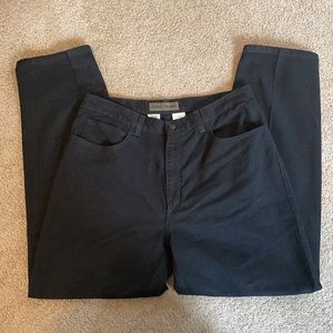 Black high waisted Boy-friend jeans